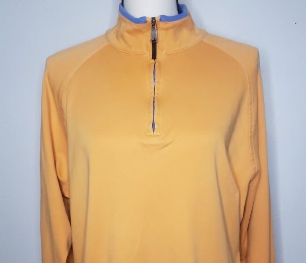 Fairway & Green Golf Pullover sz M 100% Pima Cotton